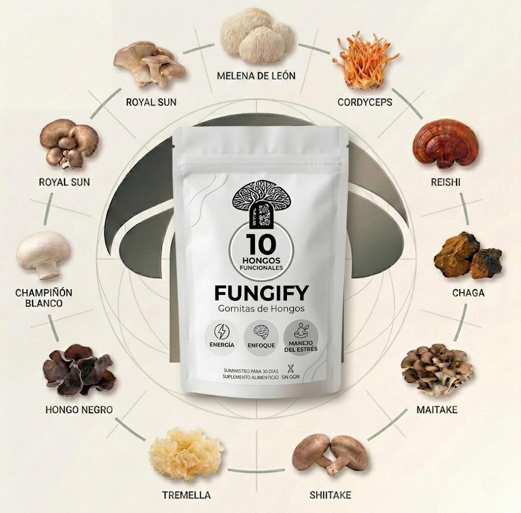 Fungify Gomitas: Concentración Total + Energía Duradera