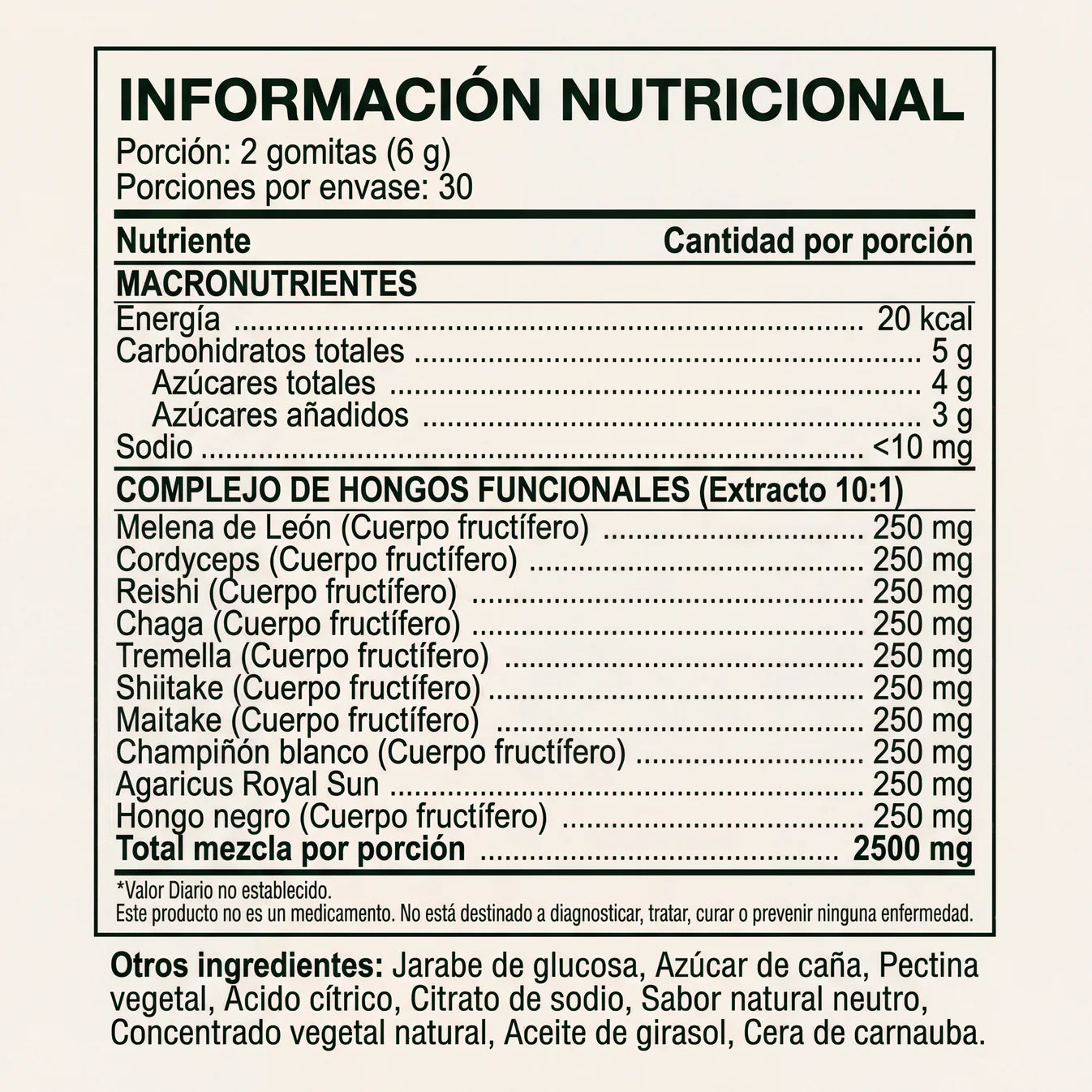 Fungify Gomitas: Concentración Total + Energía Duradera